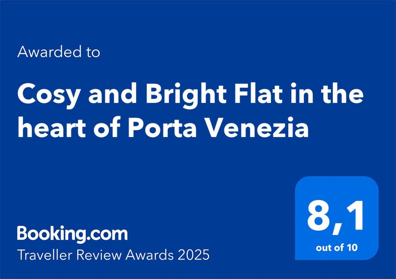 Cosy And Bright Flat In The Heart Of Porta Venezia Διαμέρισμα Μιλάνο Εξωτερικό φωτογραφία